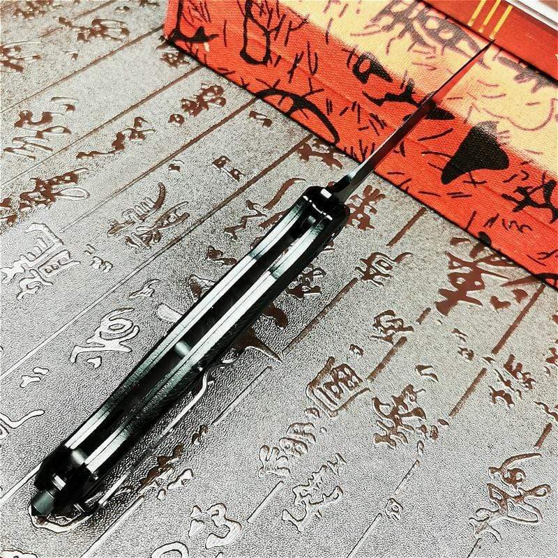 Couteau de poche type microtech - ForgeOrigine