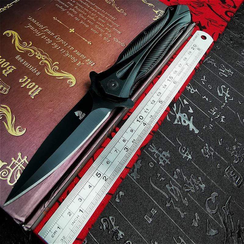 Couteau de poche type microtech - ForgeOrigine