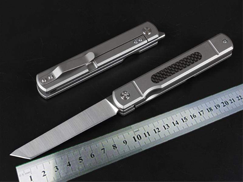 Couteau de poche type tanto - ForgeOrigine