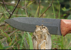 Couteau droit manche en bois (4565549154364)