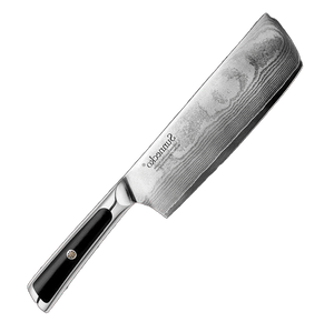 Couteau en lame damas de cuisine - ForgeOrigine