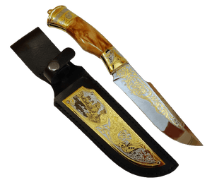 Couteau en or - ForgeOrigine