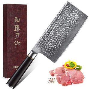 Couteau japonais à viande damas - ForgeOrigine