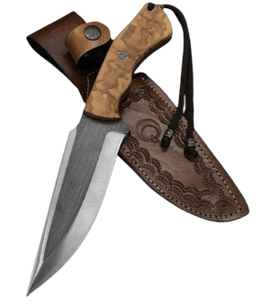 Couteau large pour la chasse - ForgeOrigine