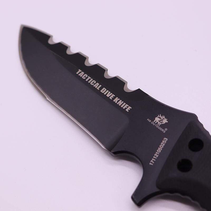 Couteau militaire manche paracorde - ForgeOrigine