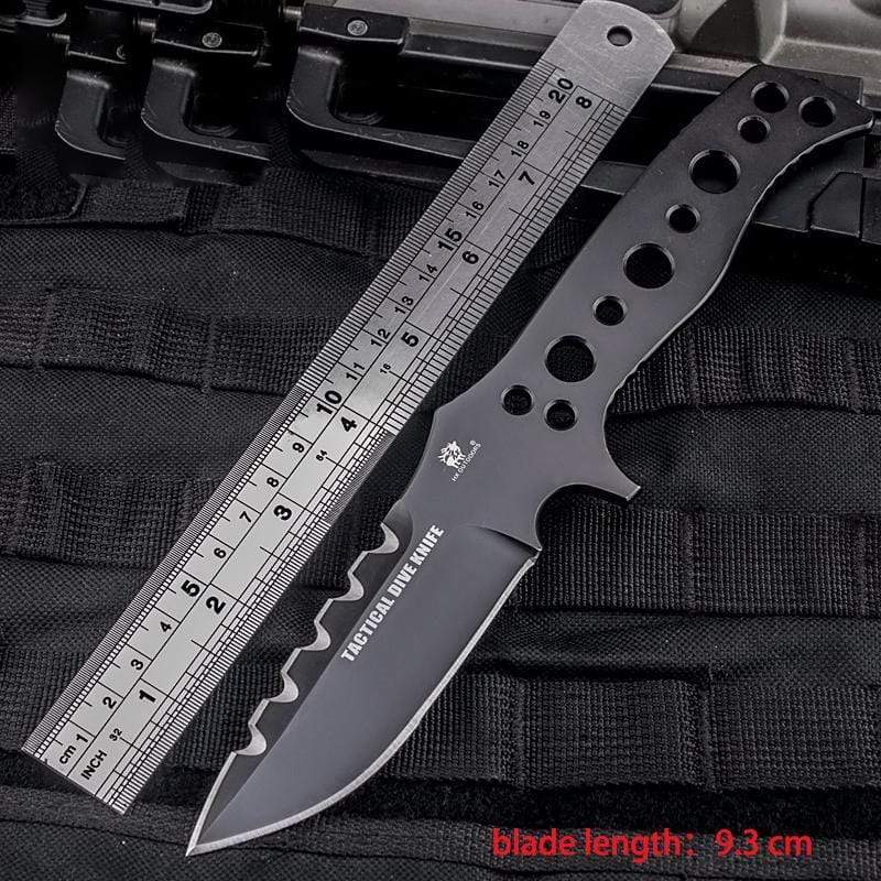 Couteau militaire manche paracorde - ForgeOrigine