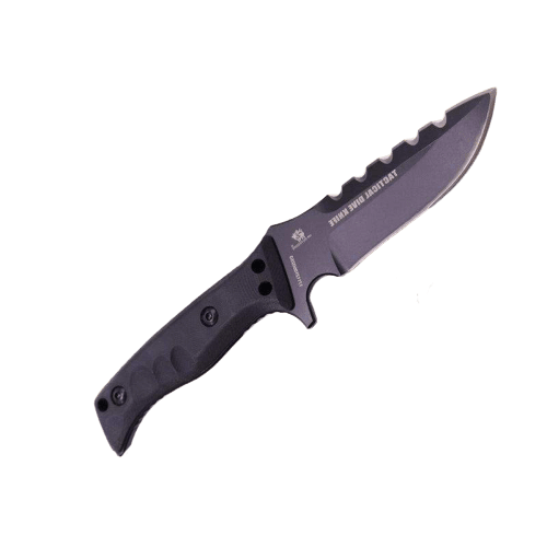 Couteau militaire manche paracorde - ForgeOrigine
