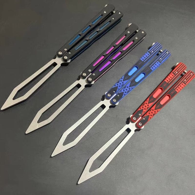 Couteau papillon entrainement - Collection Rainbow - Couteaux d'entraînement  (10809498)