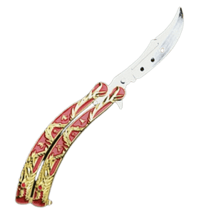 Couteau papillon dragon - ForgeOrigine