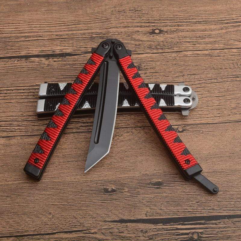Couteau papillon type tanto - ForgeOrigine