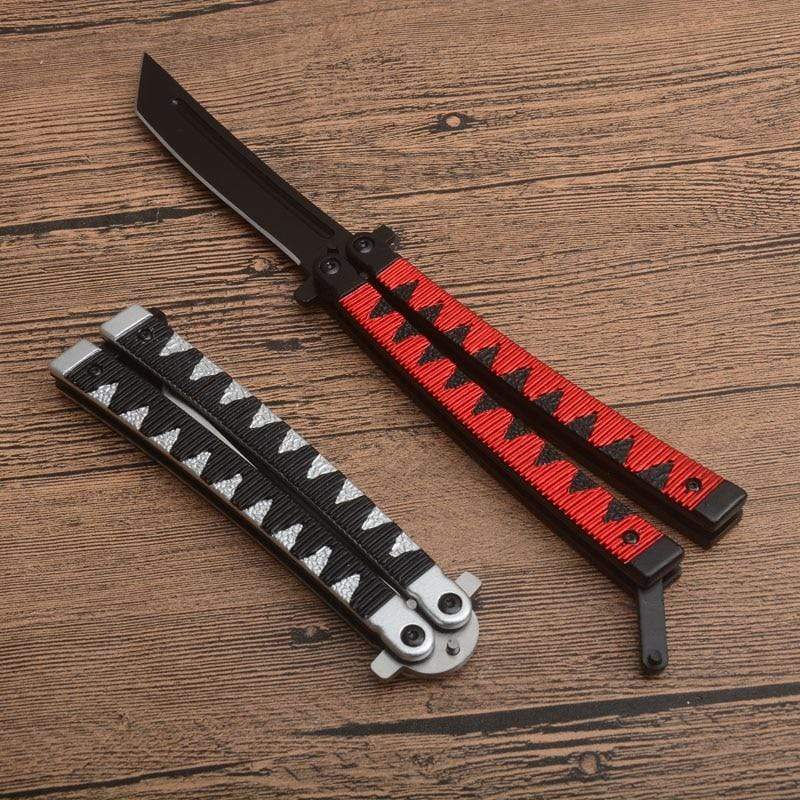 Couteau papillon type tanto - ForgeOrigine