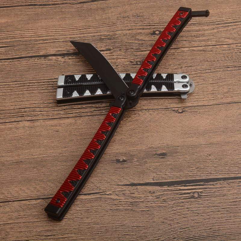 Couteau papillon type tanto - ForgeOrigine