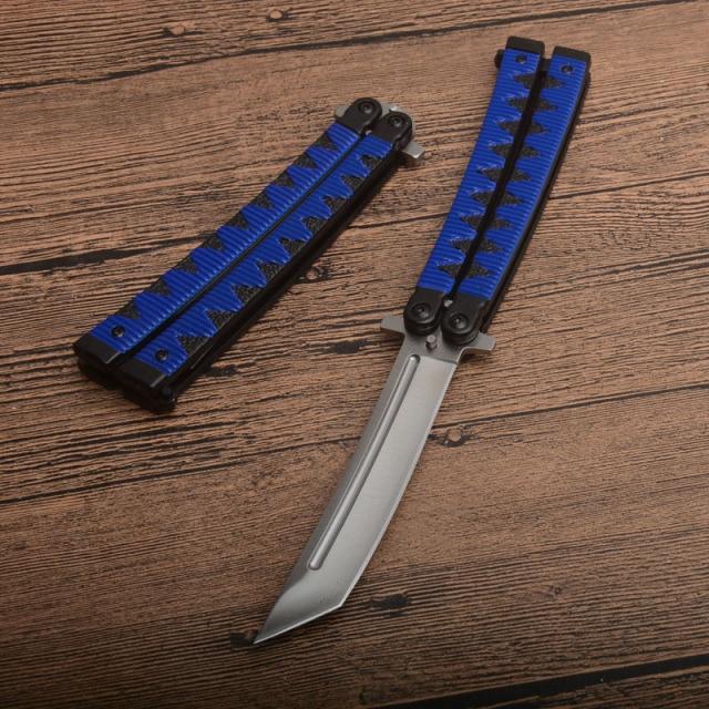 Couteau papillon type tanto - ForgeOrigine