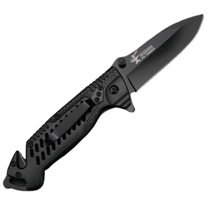 Couteau pliant EDC noir - ForgeOrigine