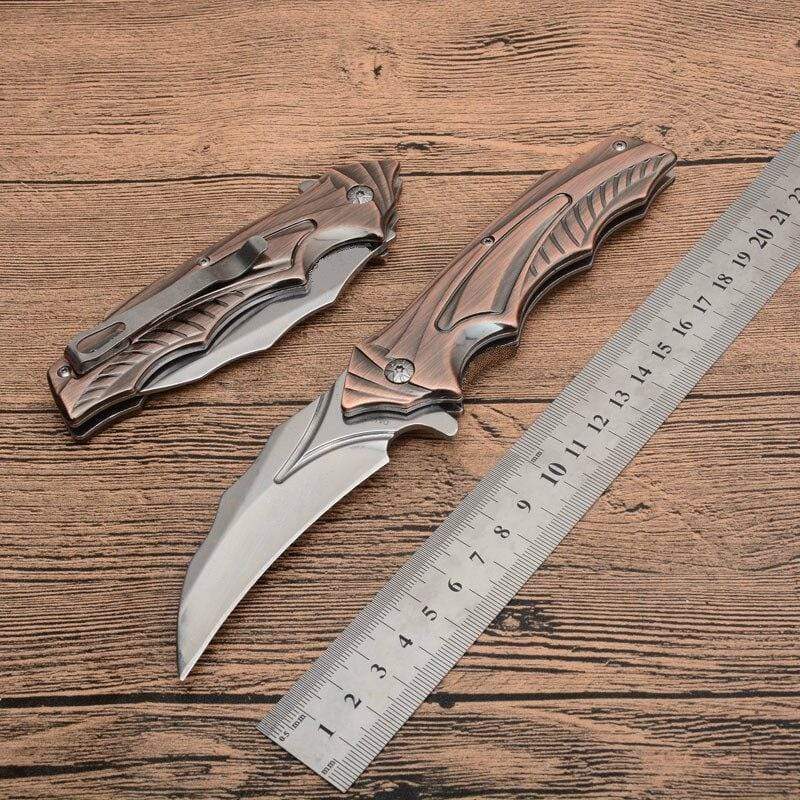 Couteau pliant l'écorcheur - ForgeOrigine