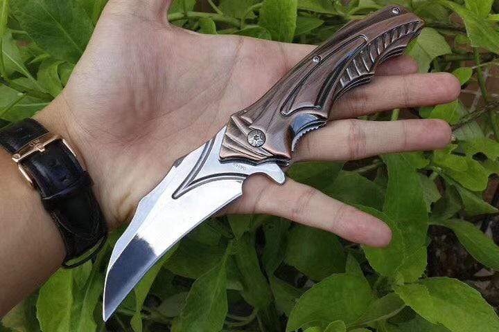 Couteau pliant l'écorcheur - ForgeOrigine