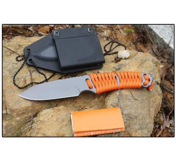 Couteau tactique paracorde - ForgeOrigine
