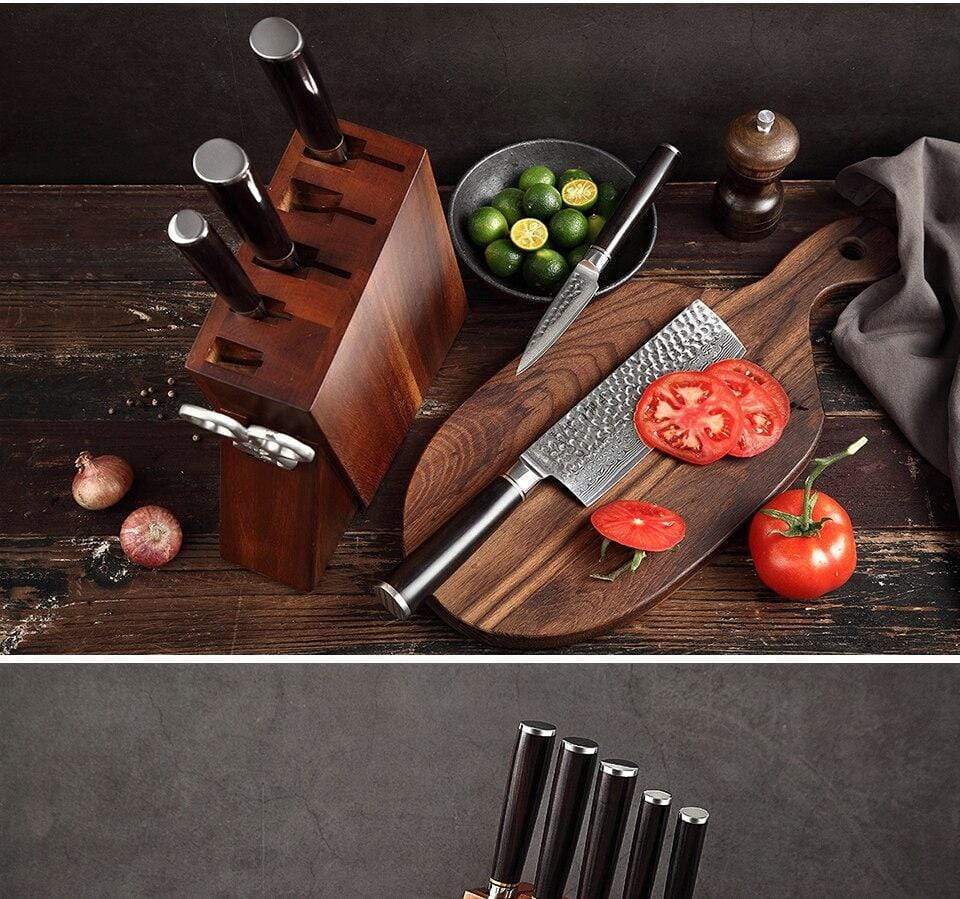 Ensemble de couteau de cuisine - ForgeOrigine