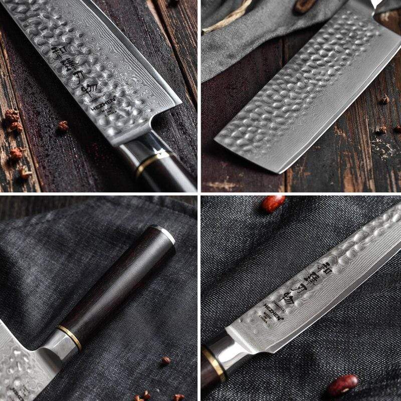 Ensemble de couteau de cuisine - ForgeOrigine