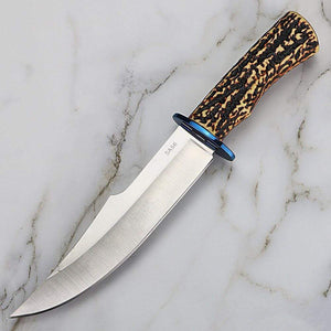 Grand couteau de droit bushcraft - ForgeOrigine