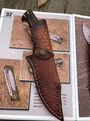 Gros couteau damas de chasse - ForgeOrigine