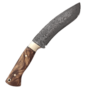 Gros couteau damas pour la chasse - ForgeOrigine