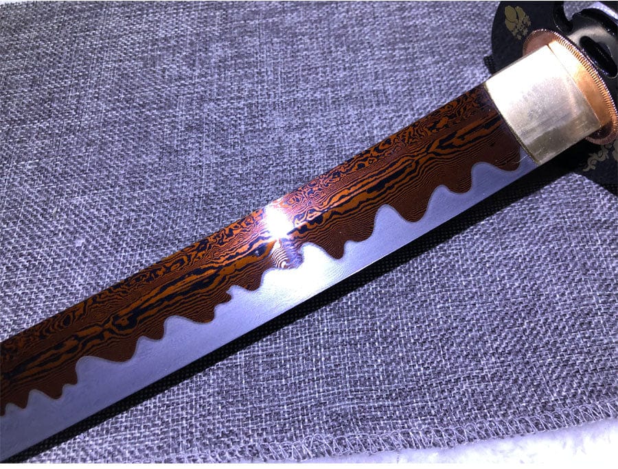 Katana de décoration forgé - ForgeOrigine