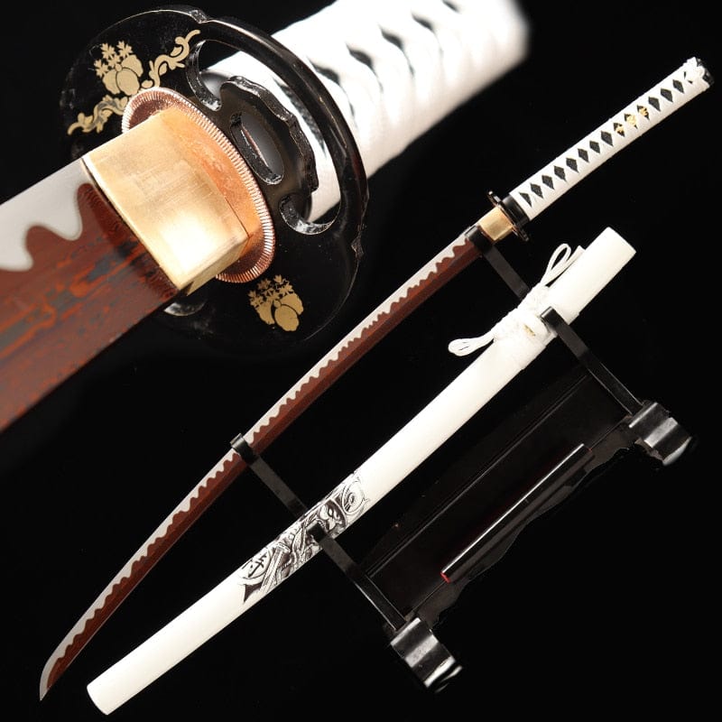 Katana de décoration forgé - ForgeOrigine