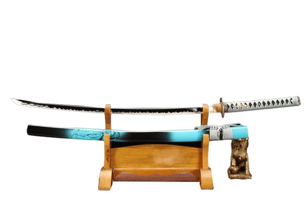 Épée Zhizun - Acier Damas, Rigide Aiguisé 