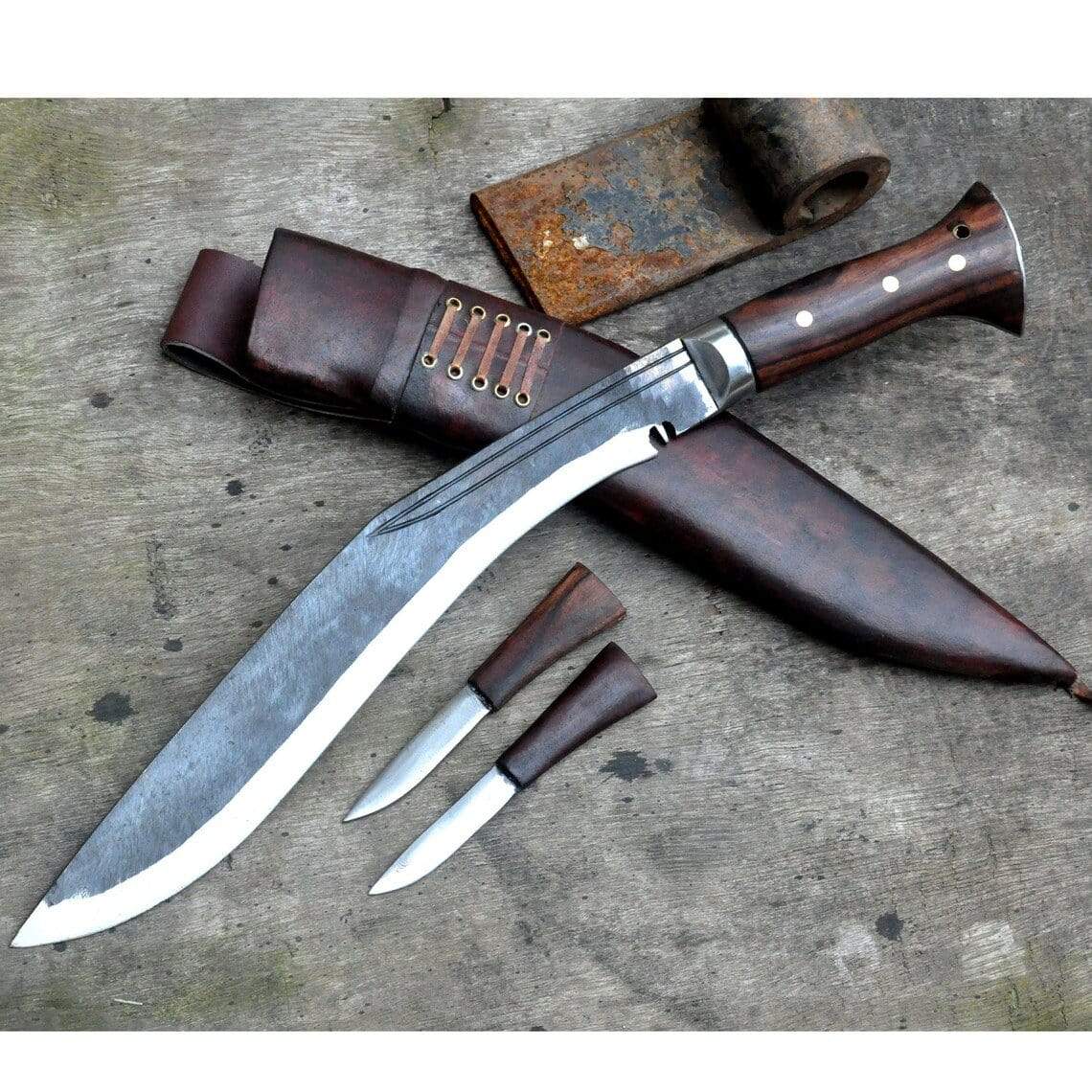 Kukri brut de forge - lame de 33 cm - ForgeOrigine