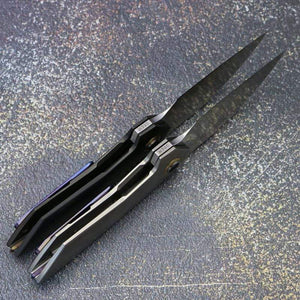 Petit couteau de poche bushcraft - ForgeOrigine