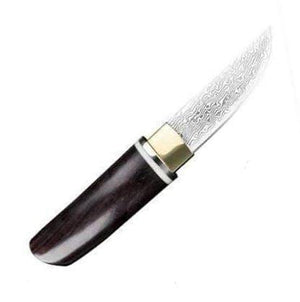 Petit couteau japonais damas - ForgeOrigine