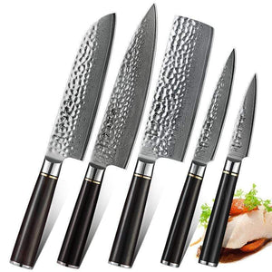 Set de 5 couteaux de cuisine - ForgeOrigine