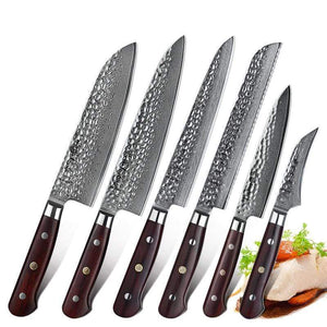 Set de 6 couteaux de cuisine - ForgeOrigine